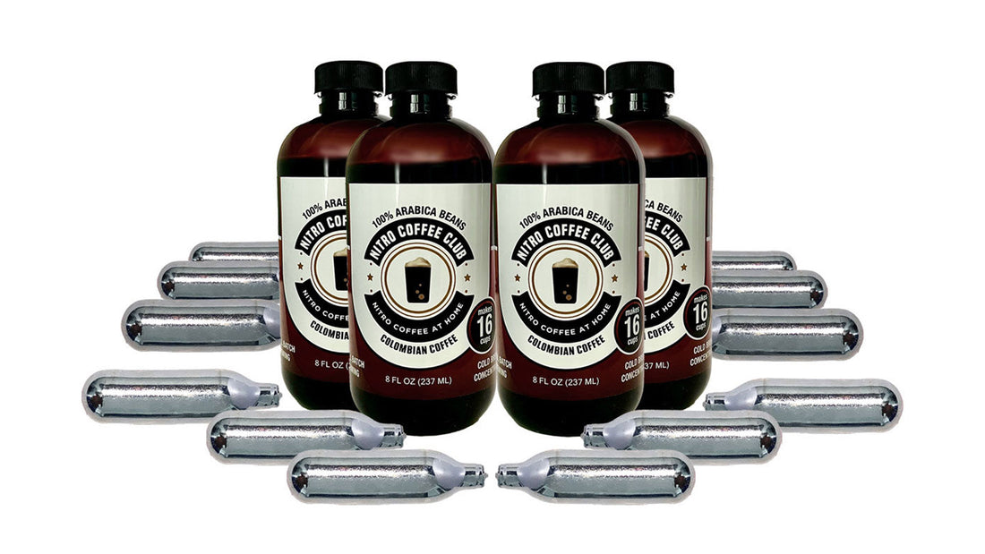 Wake Up and Smell the Freshness with Nitro Coffee Club's Colombian Cold Brew Coffee Concentrate Subscription!